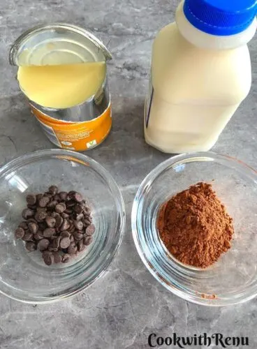 Chocolate Ice Cream Ingredients
