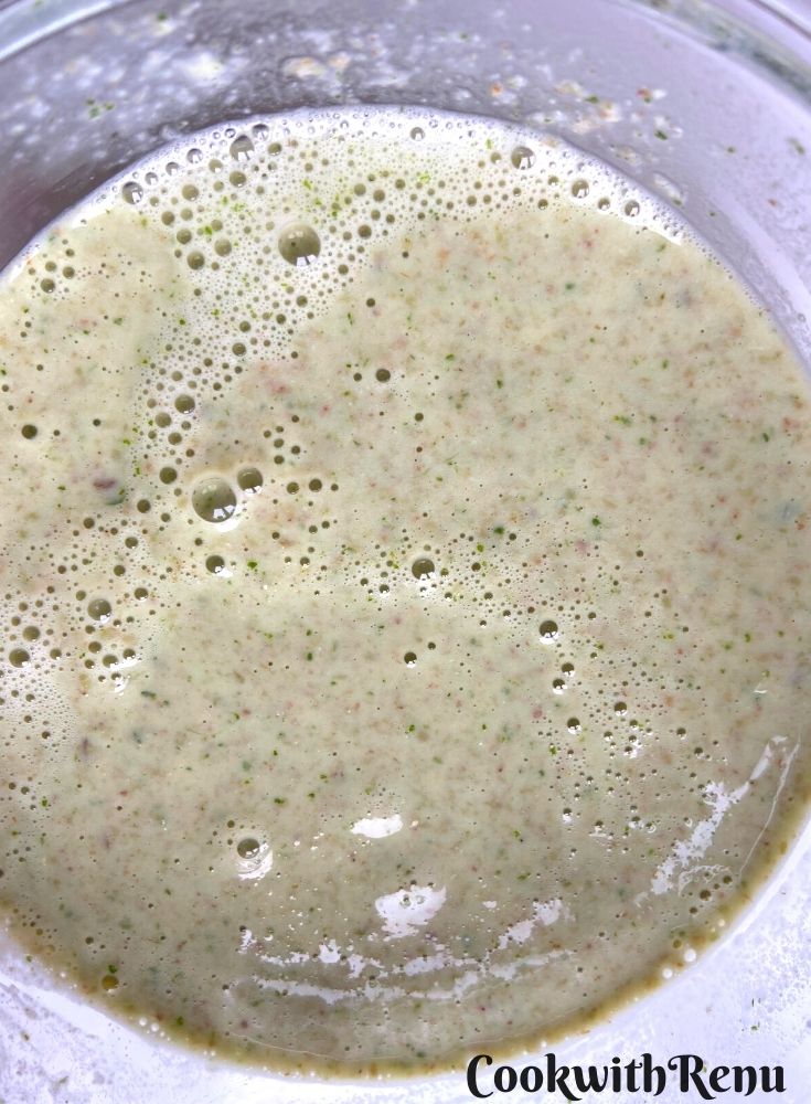 Batter for Kuttu ka chilla