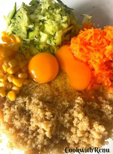 Quinoa, Veggies and Eggs