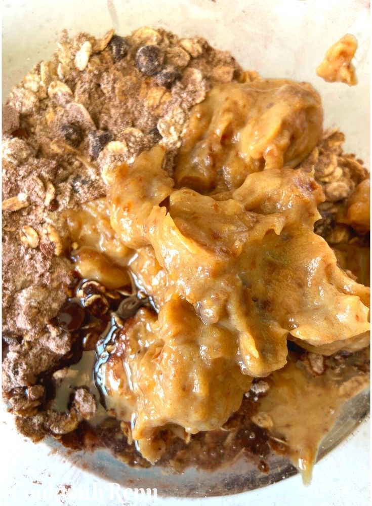 Adding of Date Paste and oil