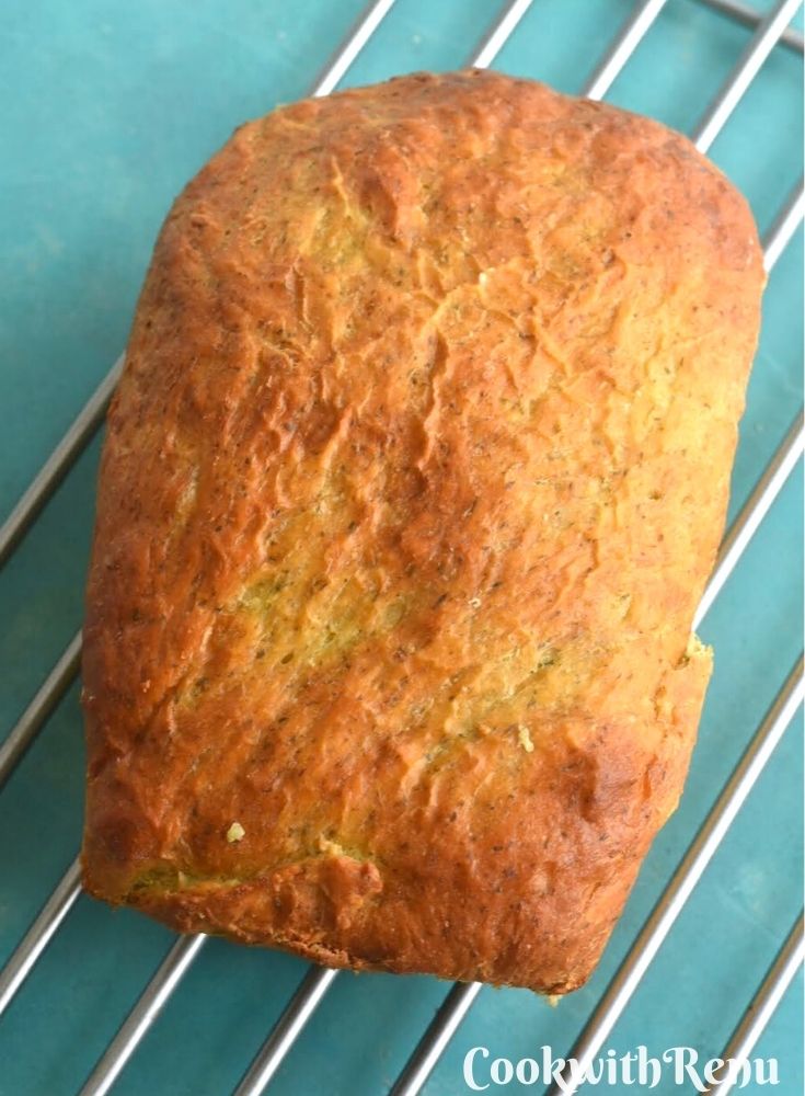 Baked Sandwich bread using the Tangzhong Method