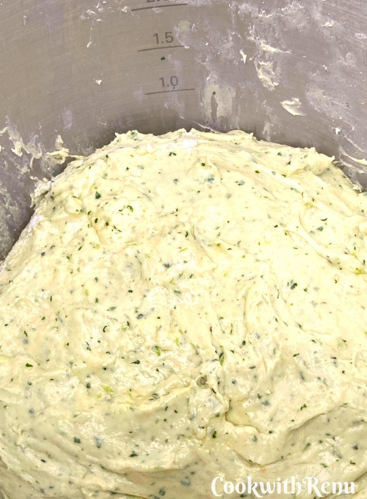 Dough ready to be proofed