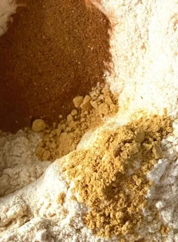 The flour mixture