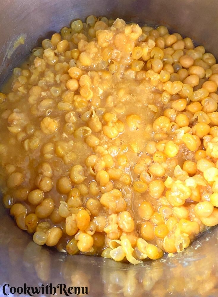 Boiled Yellow Peas