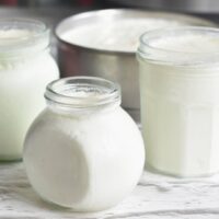 Instant Pot Yogurt (Pot in Pot Method, with and without yogurt button)