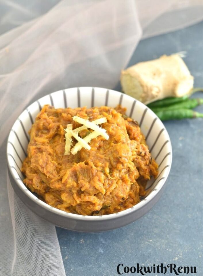 No Onion No Garlic Baingan Bharta (Roasted Eggplant StirFry) Cook