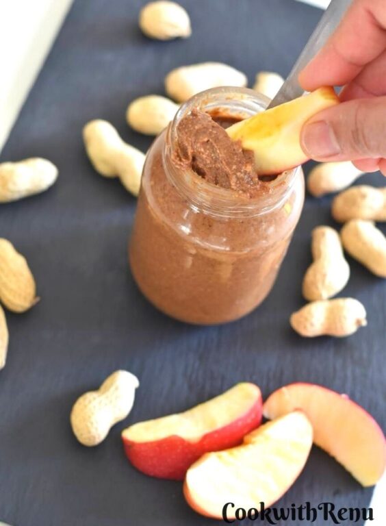 OilFree Peanut Butter Cook With Renu