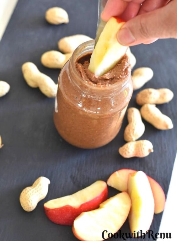 OilFree Peanut Butter Cook With Renu