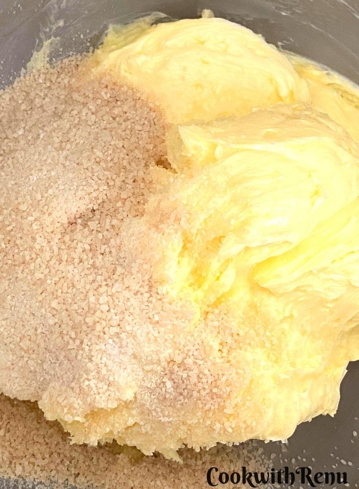 Sugar and Butter ready to be mixed