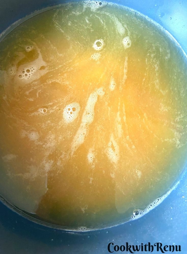 Sugar and Lemon Mix in a bowl