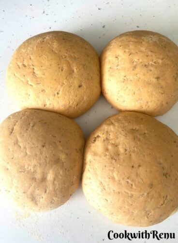 Rised dough balls