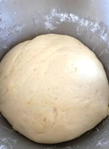 The proofed dough