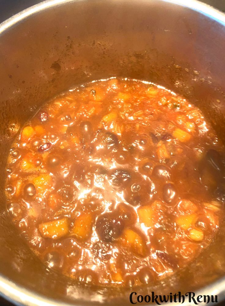 Chutney Simmering