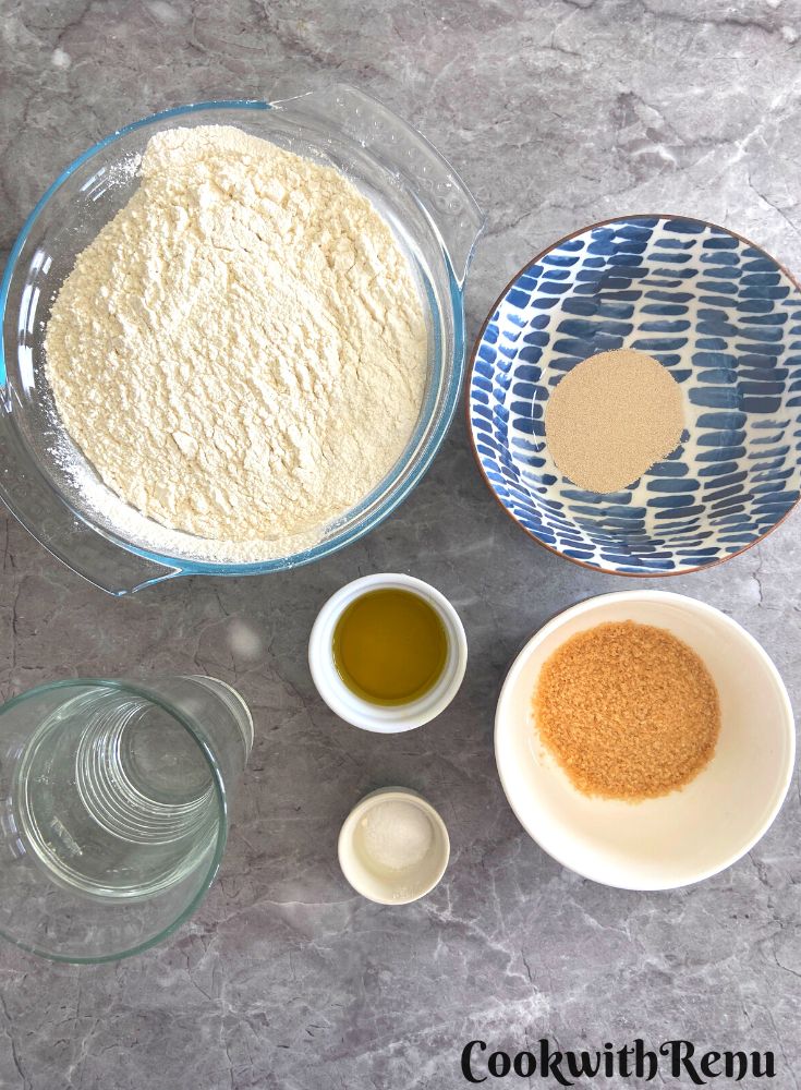 Ingredients for Dough