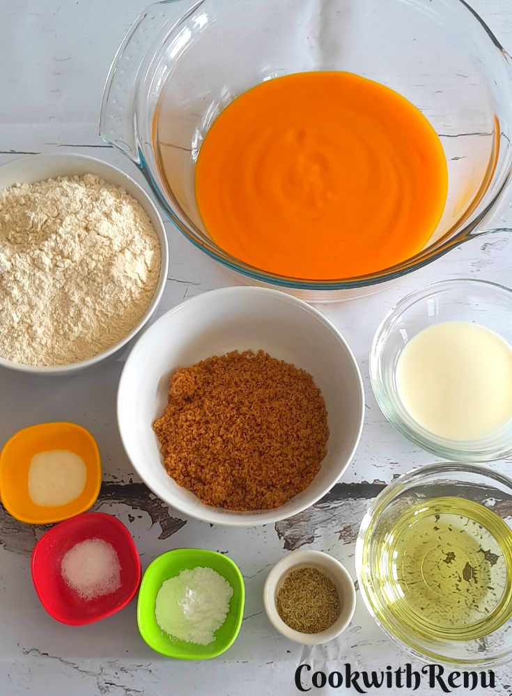 Ingredients for Mango Cake