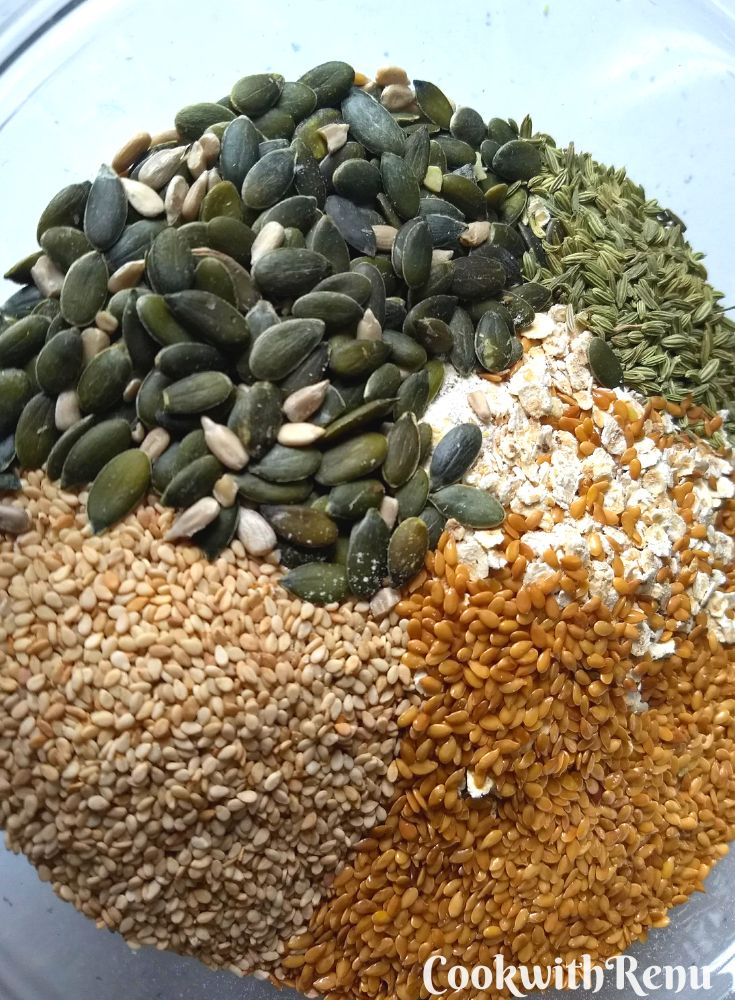 Ingredients used in Crispbread