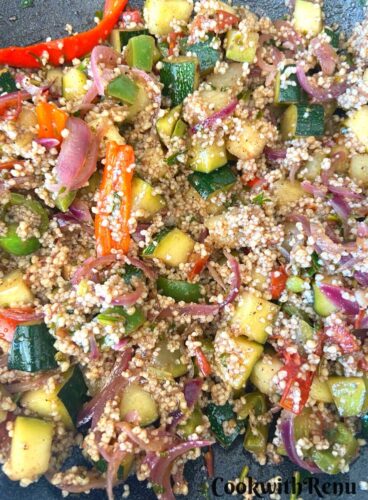 Mixed Veggies with Couscous