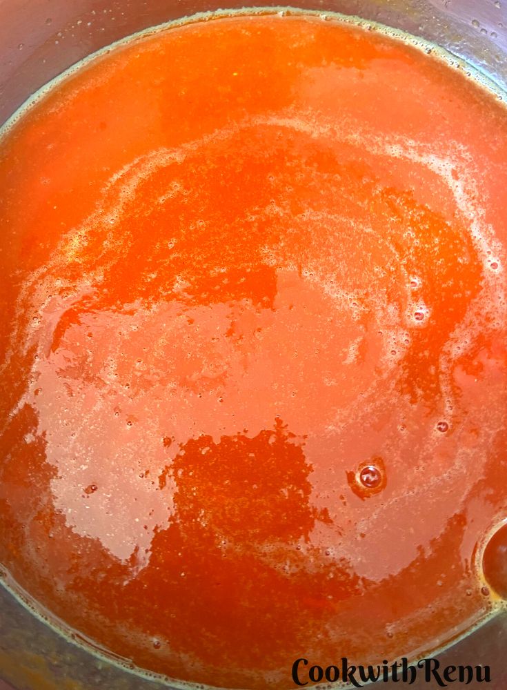 Homemade Tomato Ketchup without Onion and Garlic Cook With Renu