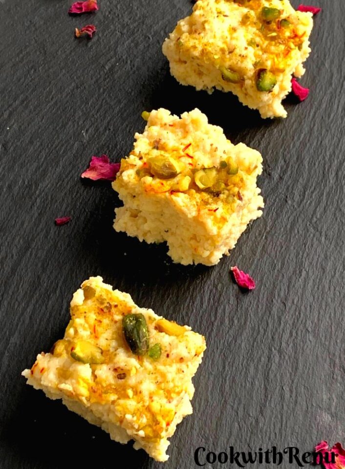 Condensed Milk Instant Kalakand Cook With Renu