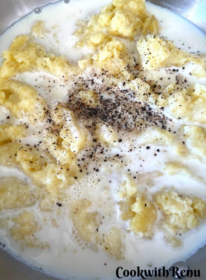 How To Make Mashed Potatoes (Without Butter or oil) Cook With Renu