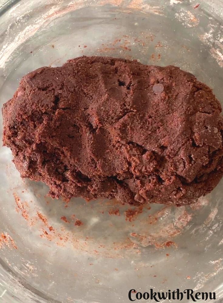 Ready dough for cookies.