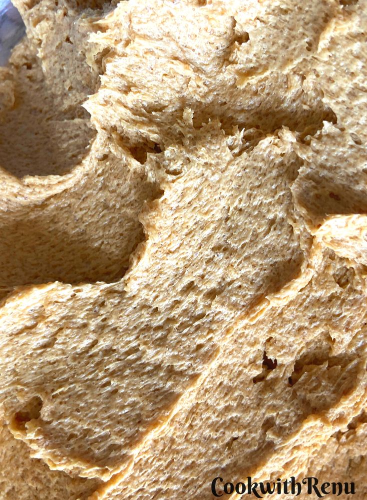 Sugar and Butter Mixed.