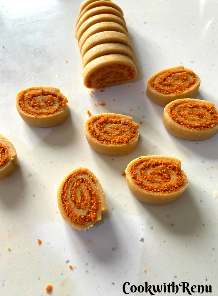 Bhakarvadis cut to even size