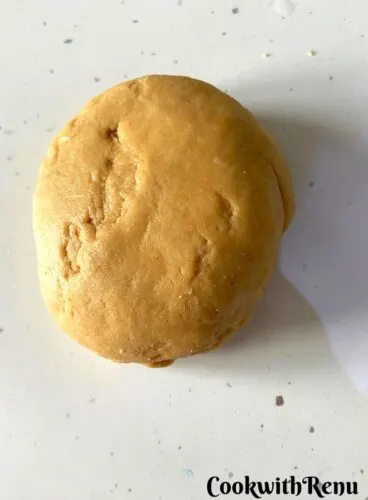 The Bhakarvadi dough