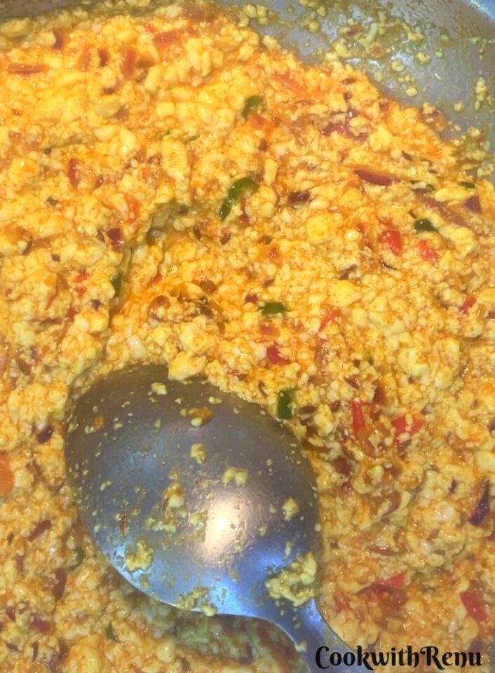 Tofu Bhurji (IndianStyle Spicy Tofu Scramble) Cook With Renu