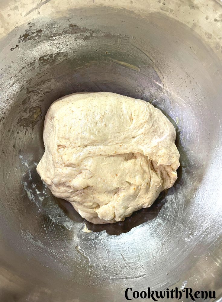 After the stretch and fold