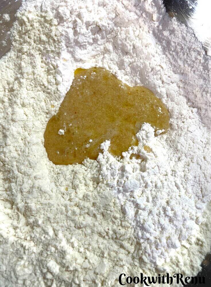 Adding of flax meal, and oil