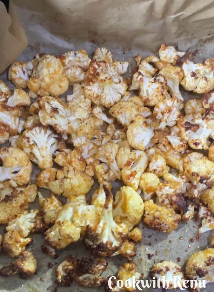 Air Fried Cauliflower.