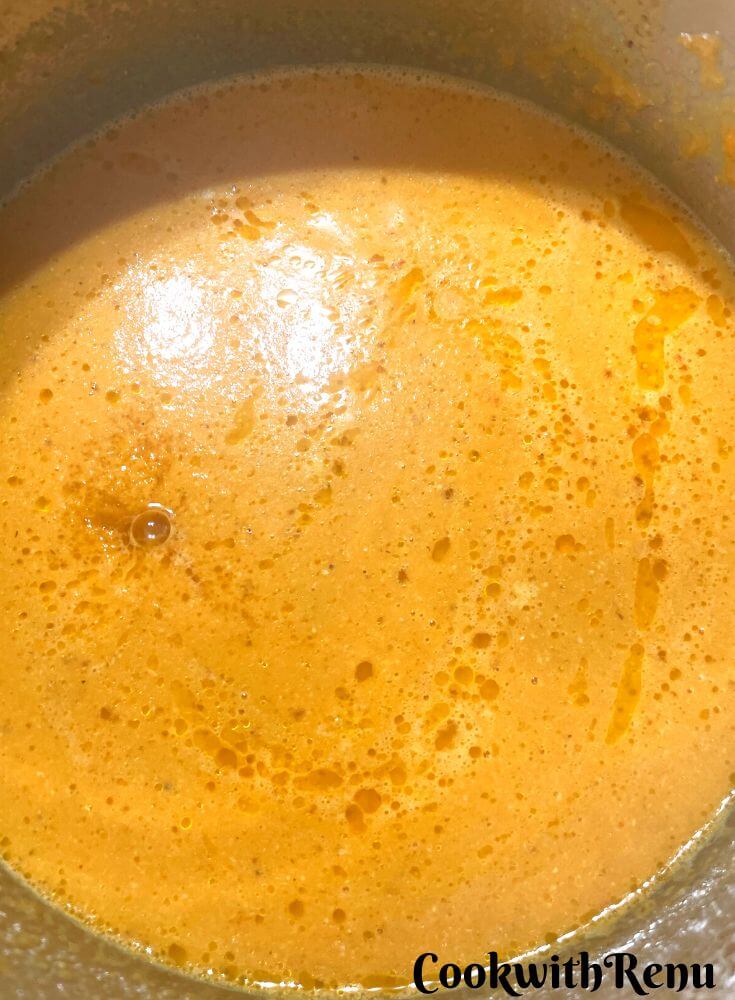 Curry Getting cooked