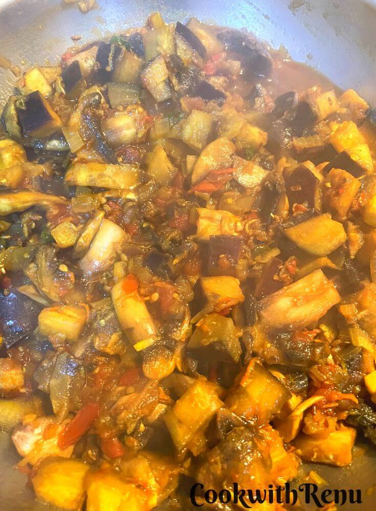 Ready Baingan Mushroom Masala