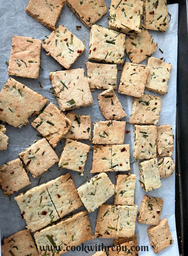 Half Baked Almond Crackers.