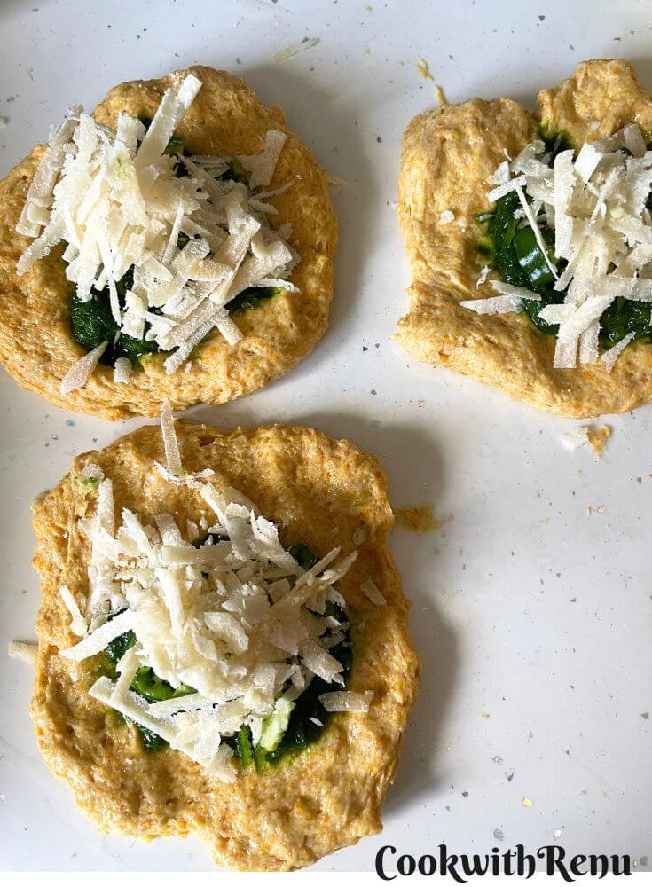 Rolls Stuffed with cheese