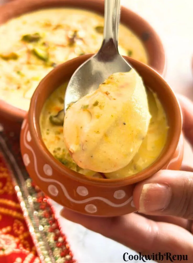 Texture of Shrikhand
