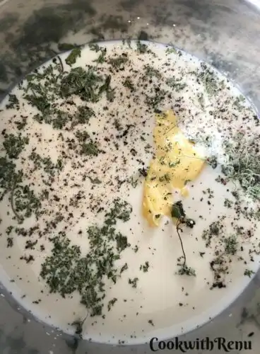White Sauce Mixture