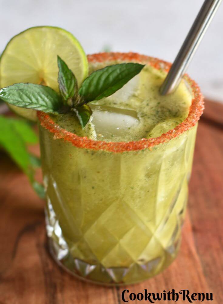 Raw Mango Mint Mojito