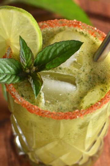 Raw Mango Mint Mojito