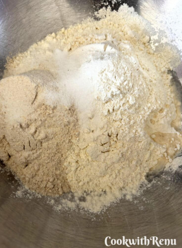 Flour Mixture in a bowl.