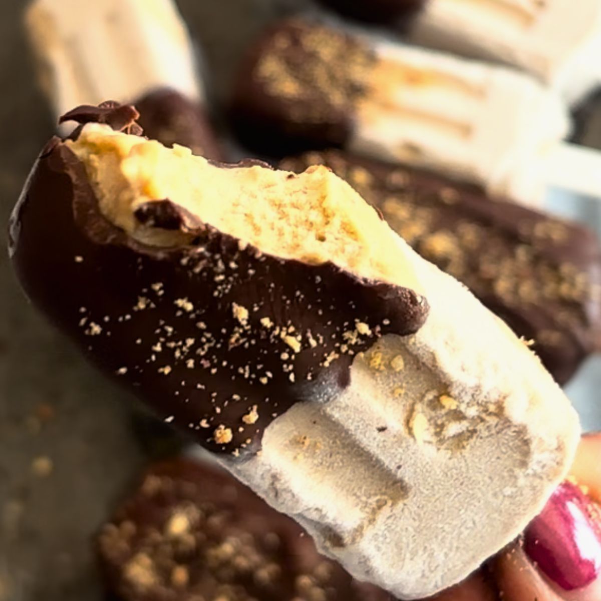2-Ingredient Banana Peanut Butter Ice Cream No Churn