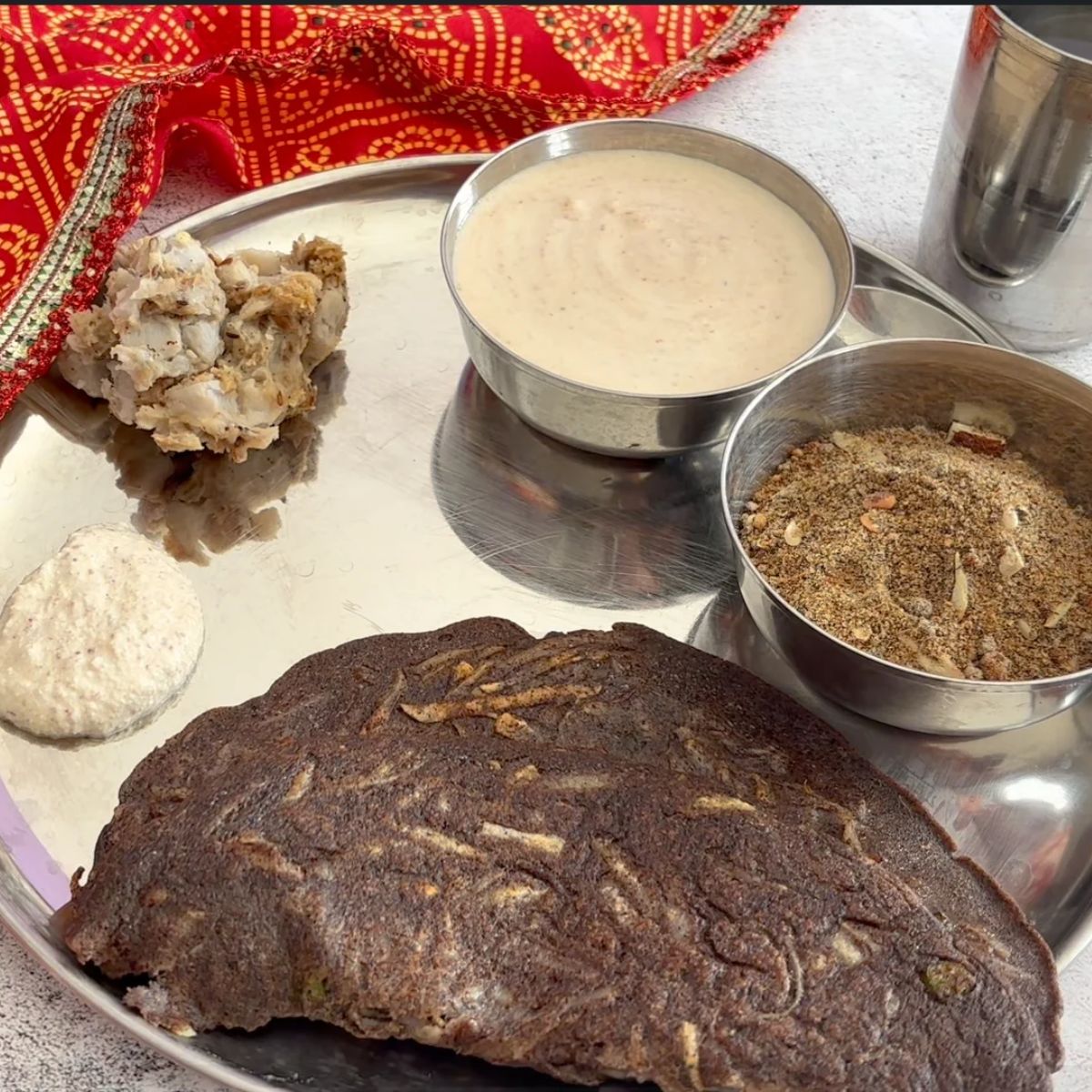 Kuttu Aloo Cheela